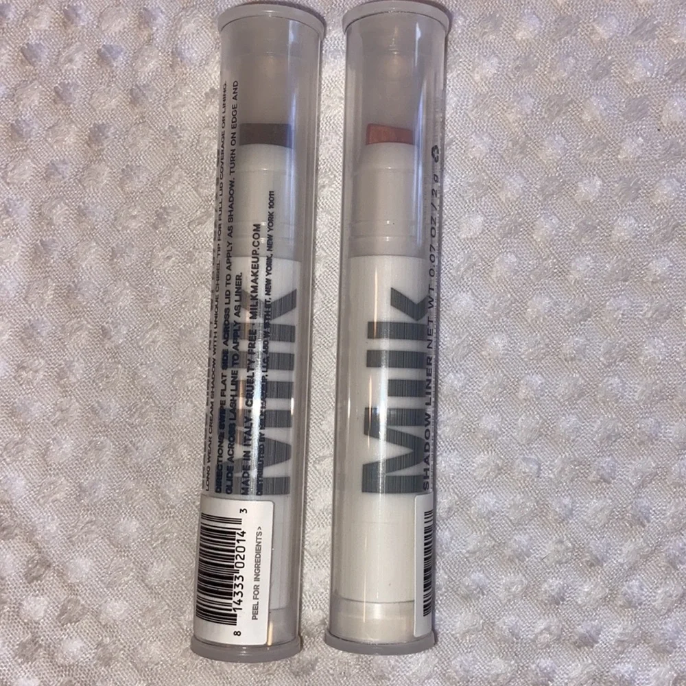 NEW! $26 MILK MAKEUP Eye Shadow Liner In Trust Fund Nude Peach/Pink